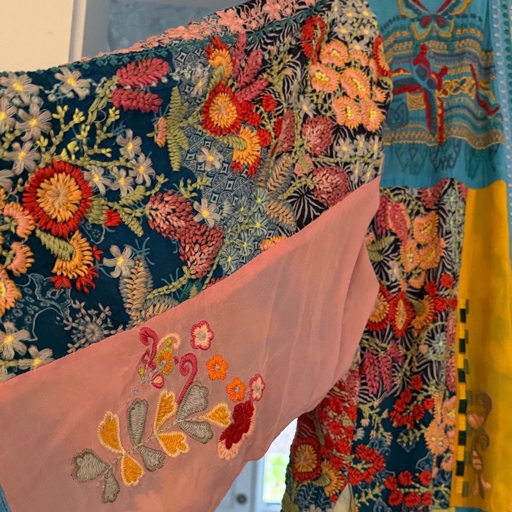 Johnny Was Patchwork Kimono - image 4